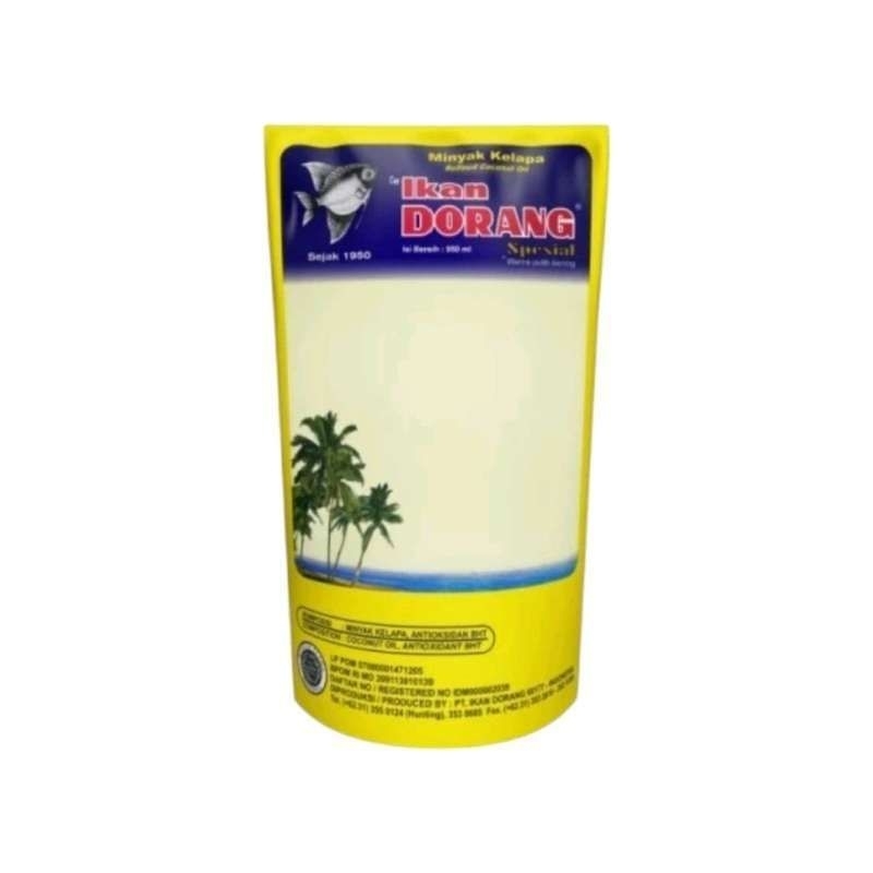 

MINYAK Goreng Kelapa (Ikan Dorang Spesial) / 950 ml