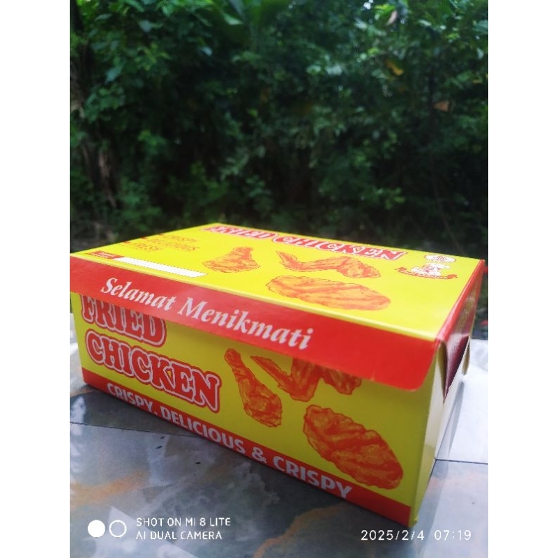 

kotak ayam crispy/KFC 50 pcs (tebal)