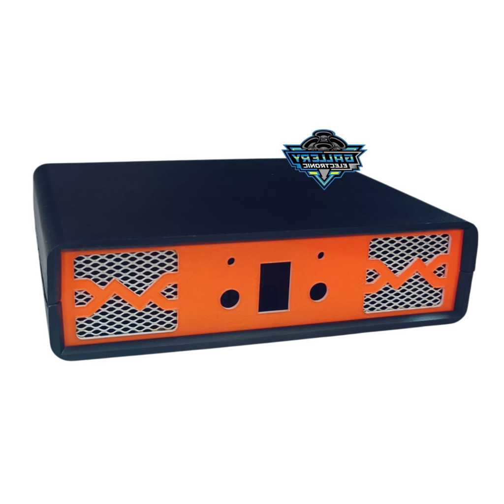 Box Power Ampli Mini Model PHASELAB / Bok Miniatur Built-up / Bok X8 Bahan Plastik Tebal