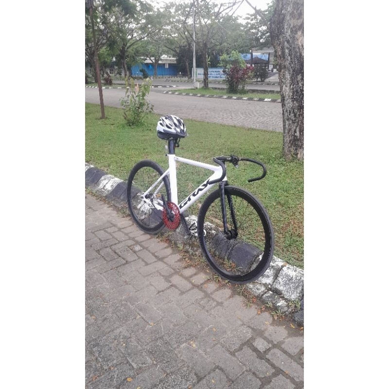 Fixie Gray Custom Fullbike