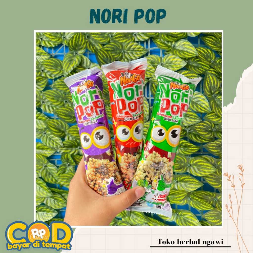 

[1 DUS ] Norigo Nori Pop Seasoned Seaweed With Rice