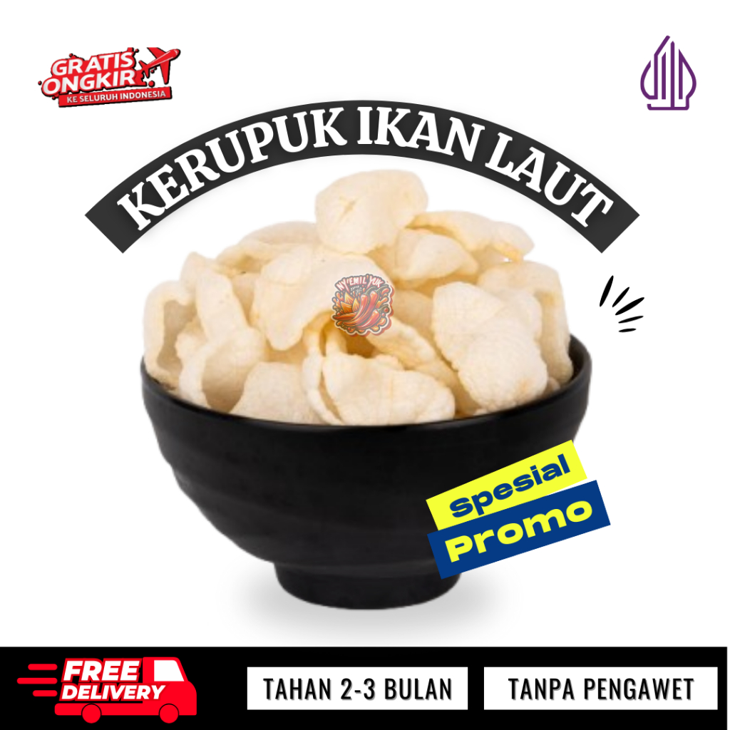 

Kerupuk | Krupuk Ikan Barracuda