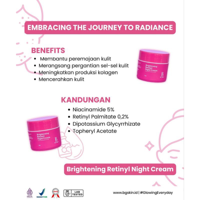 BG Skin Brightening Night Cream