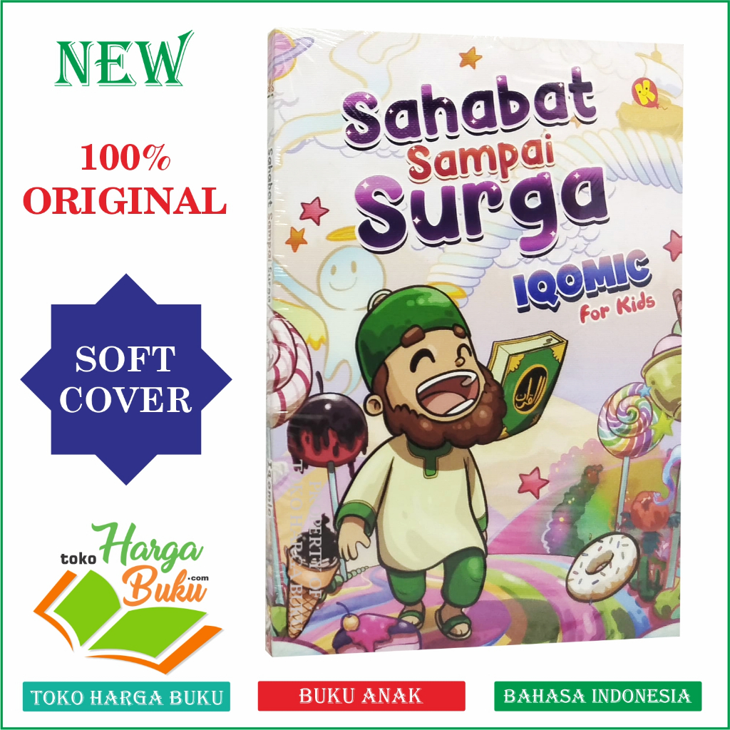 Foto Sahabat Sampai Surga iQomic for Kids Buku Islami Anak FULL COLOR Komik Islam - Al-Kautsar Kids