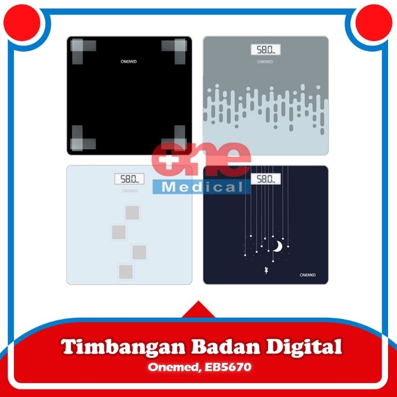 Timbangan Berat Badan Digital OneMed EB5670