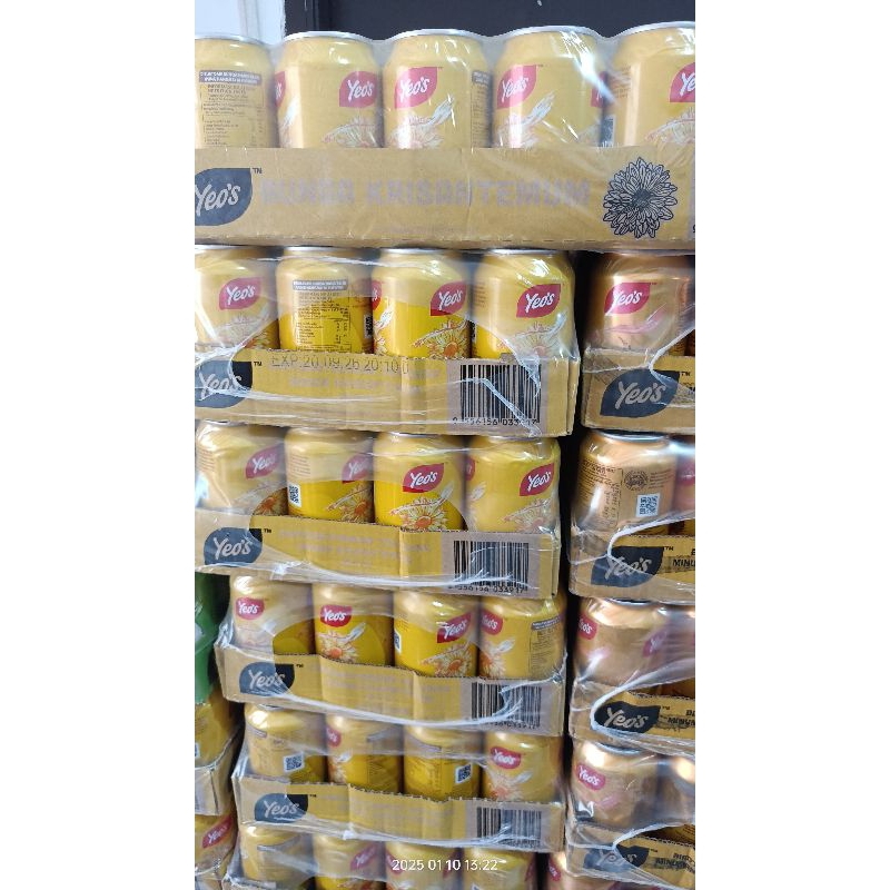 

Minuman yeos crsyantenum kaleng 24x330ml