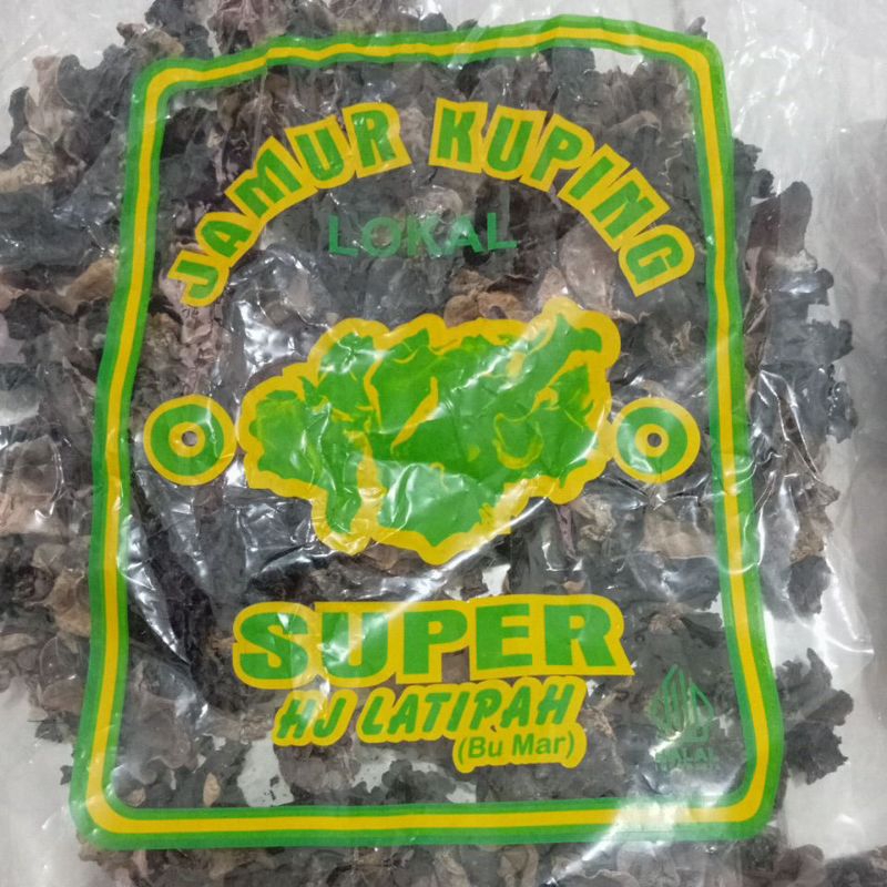 

JAMUR KUPING LOKAL SUPER LATIFAH 250 GRAM LOSS