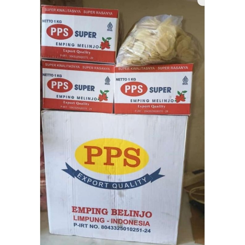 

Emping Melinjo 1kg Dus PPS
