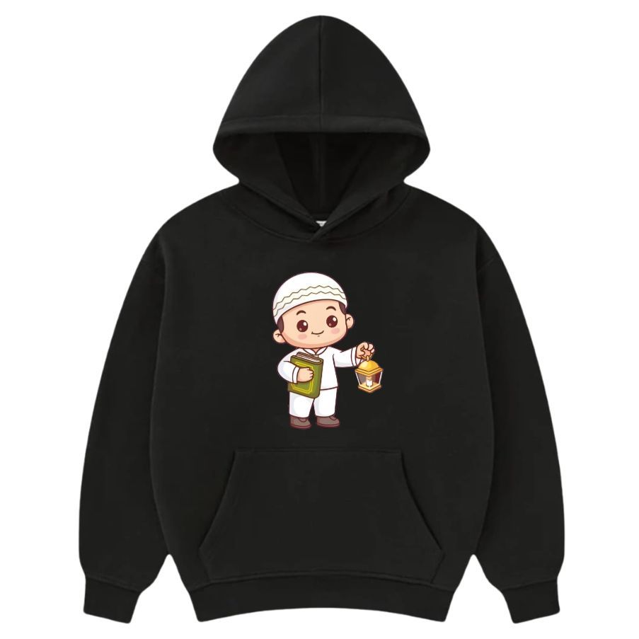 Jaket Hoodie Sweater Anak Laki Laki Hoodie Ngaji Muslim Islami Jaket Hoodie Karakter Ngaji Islami