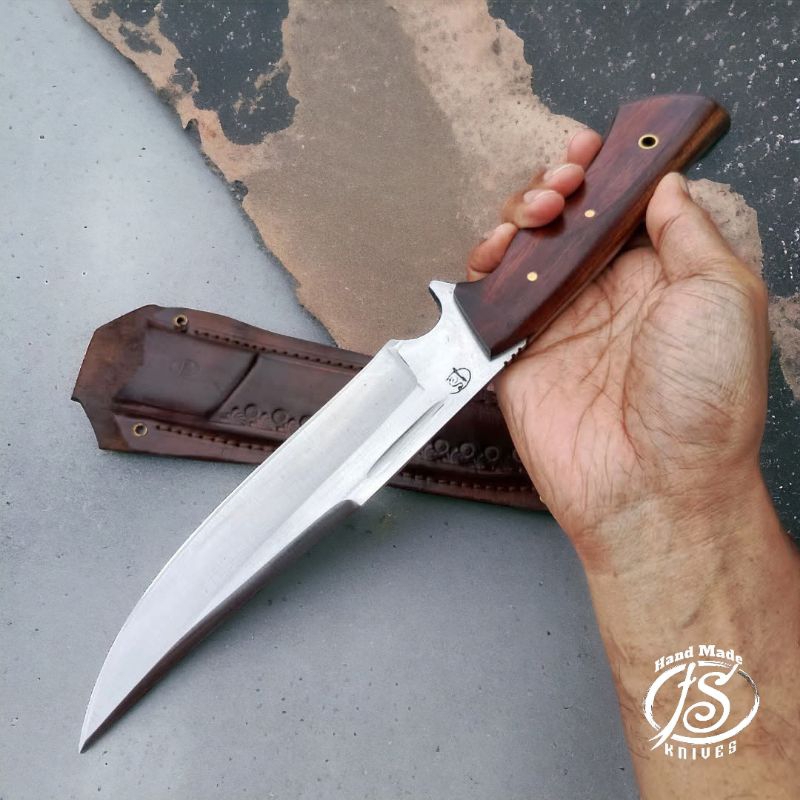 Bowie Survival Bushcraft Outdoor Carbon Steel