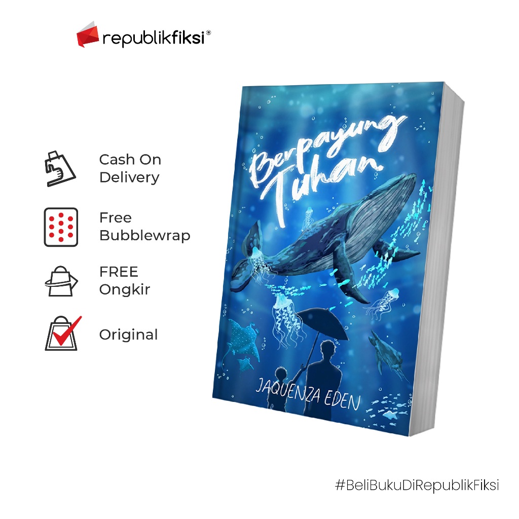 Buku Novel Berpayung Tuhan - Jaquenza Eden - Akad