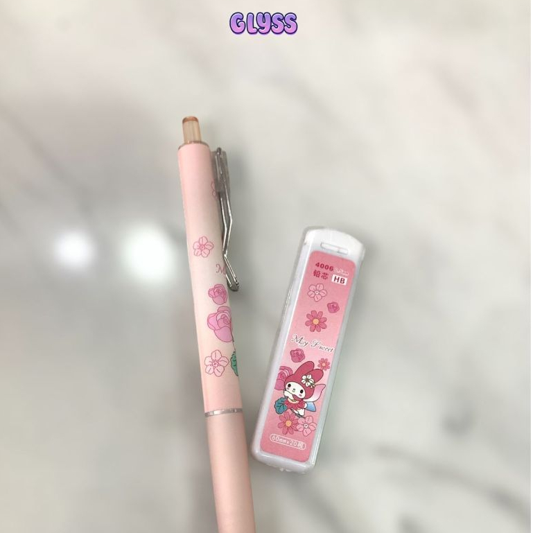 

GLYSS Pensil Isi Ulang/Pensil Mekanik Set Isi Ulang/Pensil Lucu/Mechanical Cute Pencil
