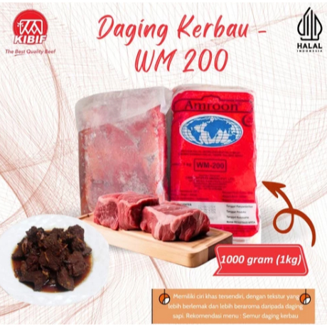 

AMROON WM-200 Daging Kerbau 1 KG