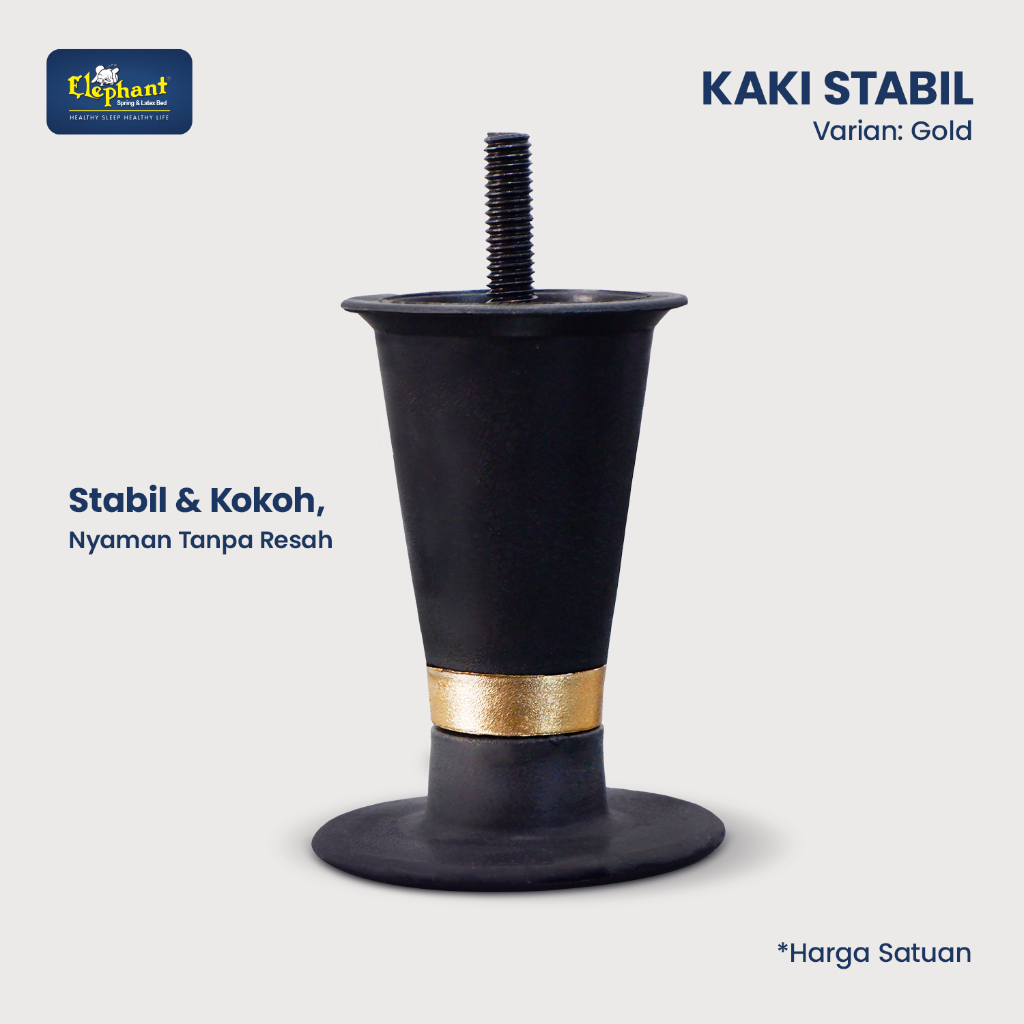 Elephant Kaki Stabil Springbed / Kaki Springbed / Kaki Roda Kasur