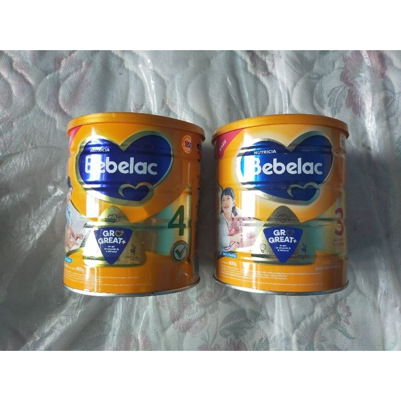 

Bebelac Vanila 800gr 3+ & 4+ REJECT KEMASAN