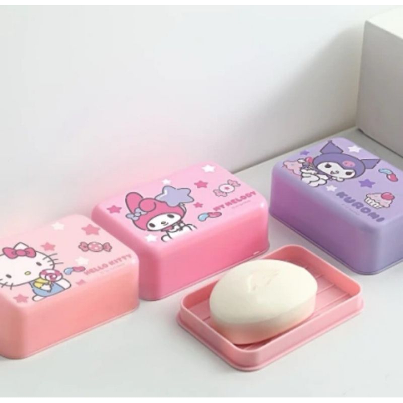 Miniso Soap Box sanrio Character | Miniso Tempat Sabun Karakter Sanrio