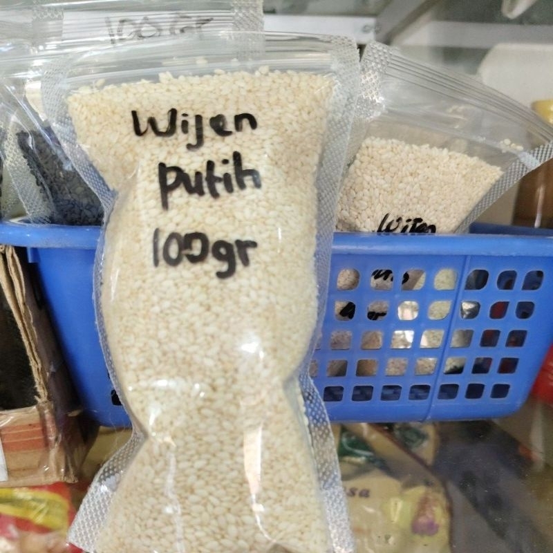 

biji wijen putih 100 gr