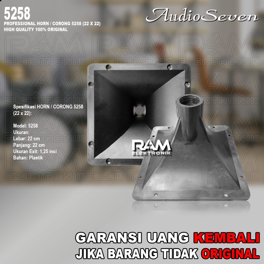 Horn Twiter Tweter Tweeter Ukuran 22 x 22 IMPORT