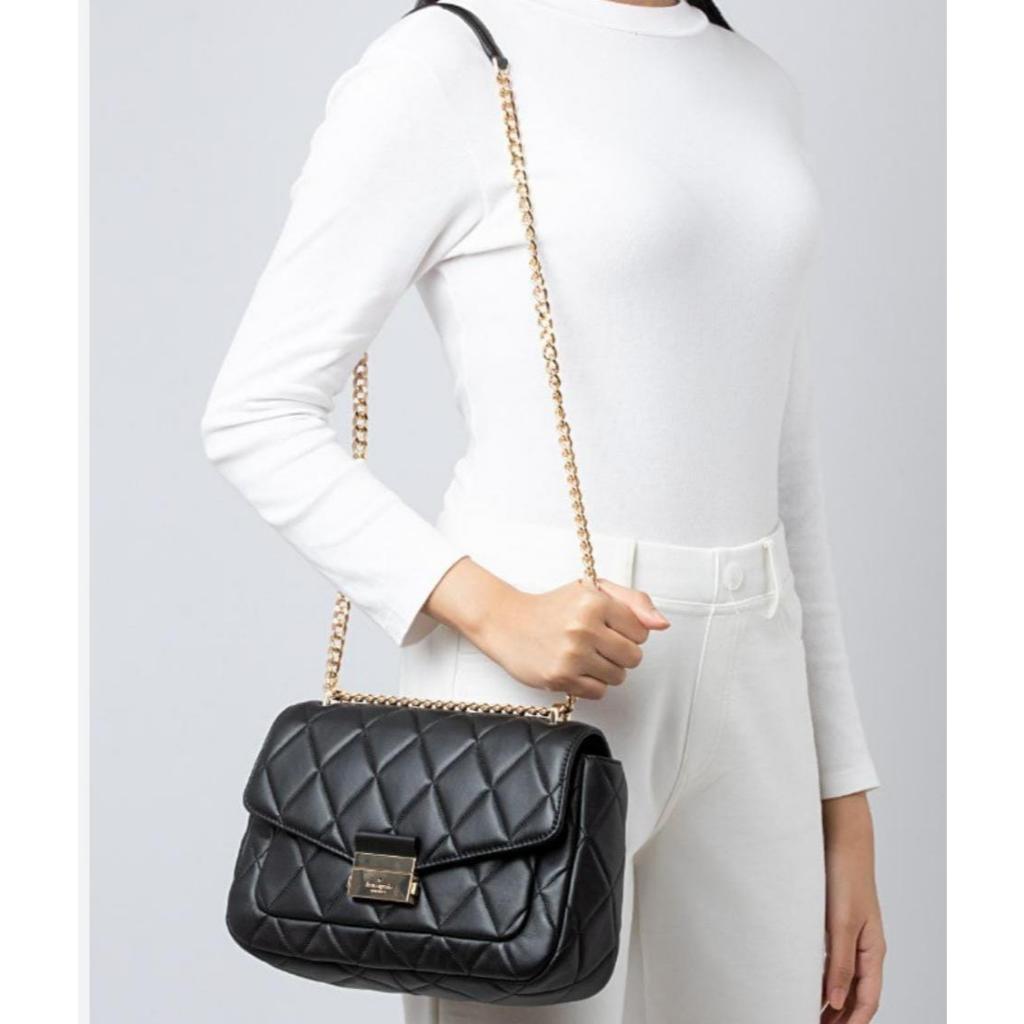 Tas Kate Spade Carey Large Flap Shoulder Bag New Original