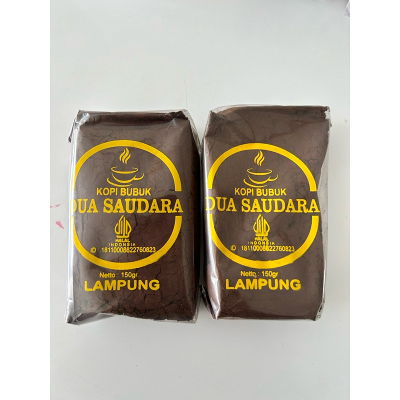 

Kopi Bubuk Dua Saudara Lampung