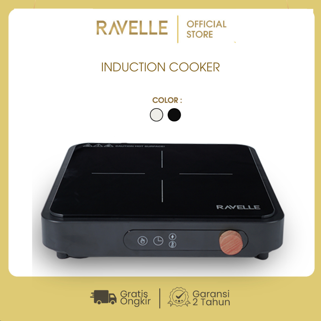 RAVELLE Kompor Induksi Low Watt–Kompor Listrik Induksi Estetik - Induction cooker