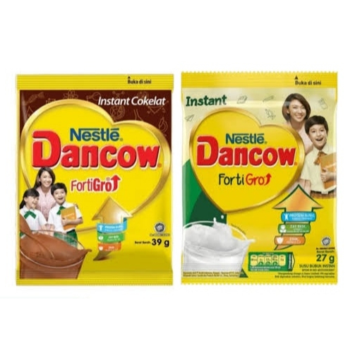 

Dancow Fortigro Instant Full Cream / Instant Coklat 1 Renceng (10pcs)