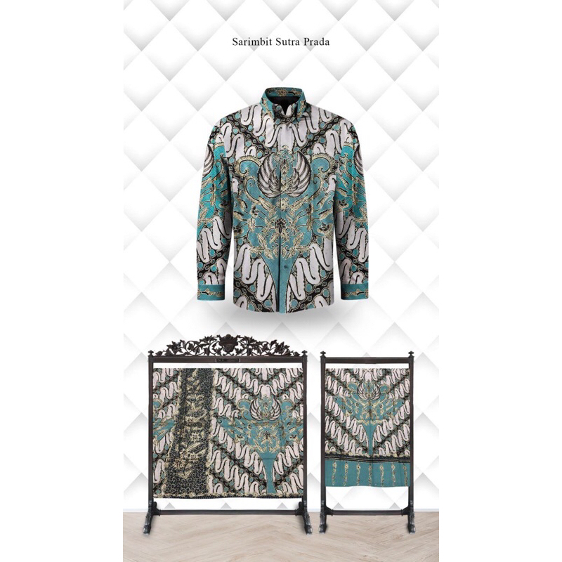 Kain Sarimbit Batik Tulis Sutra ATBM PradaExclusive - KDS 0815