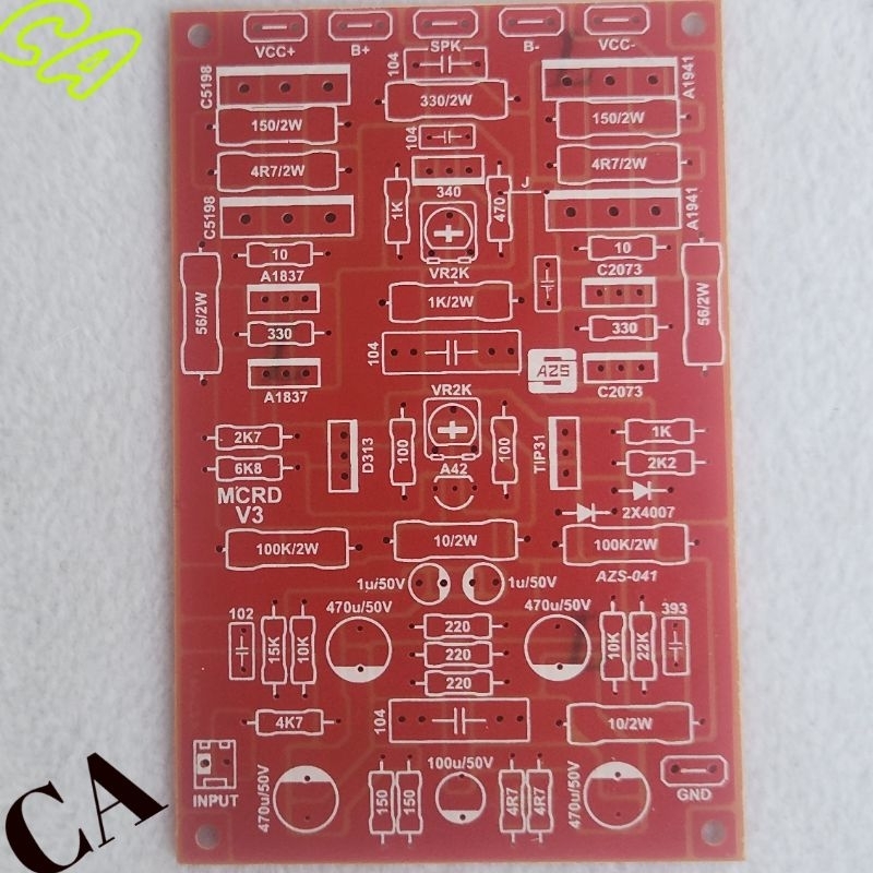PCB DRIVER POWER MCRD V3 SUBLOW