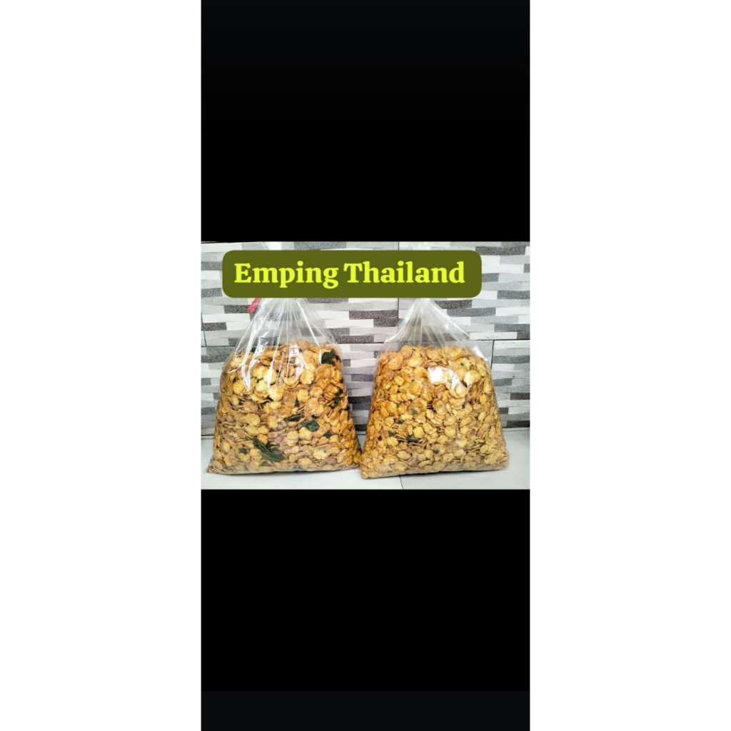 

Emping Melinjo Thailand Caramel Pedas Manis / Manis Daun Jeruk Spesial Super Murah