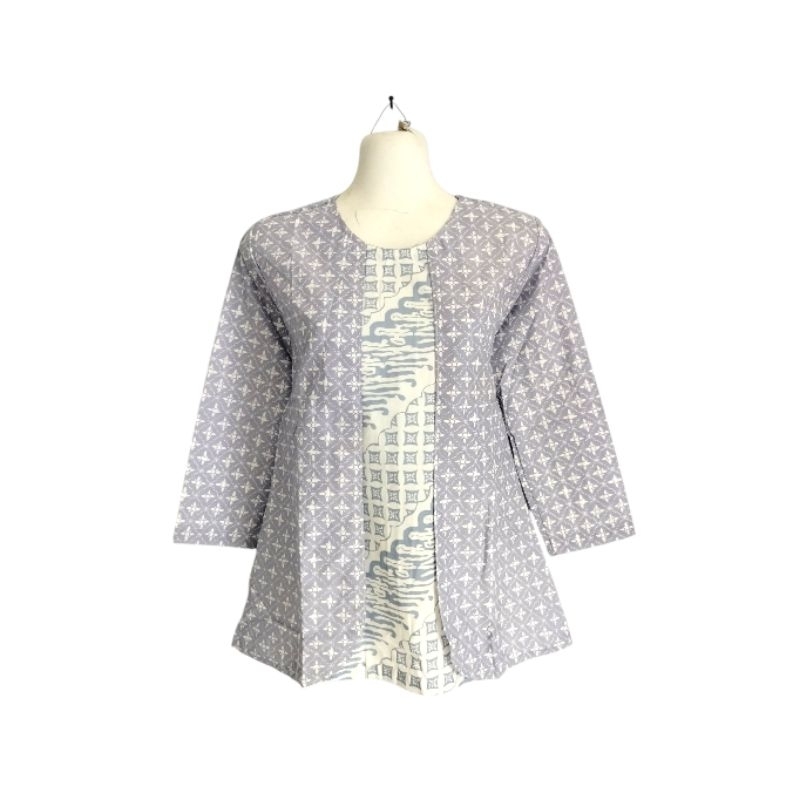 Blouse Batik Kombinasi