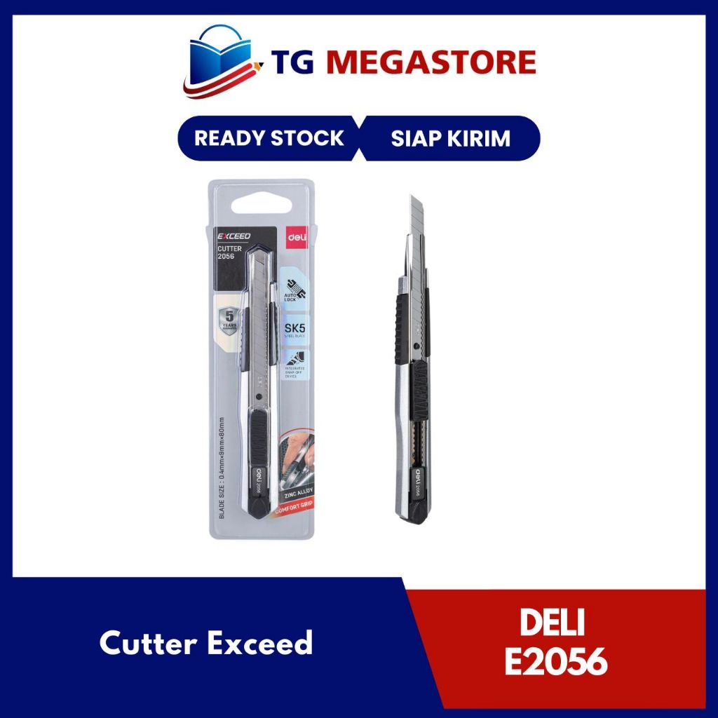 

Cutter Deli Exceed Auto Lock SK5 Steel Blade - E2056