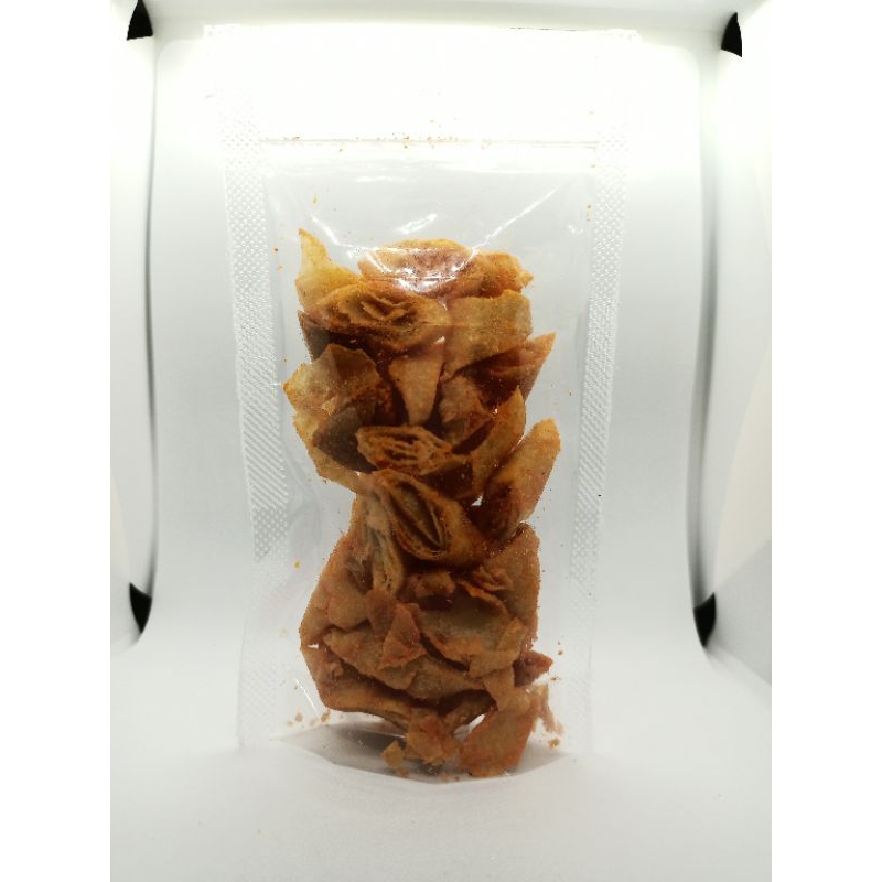 

keripik kulit lumpah