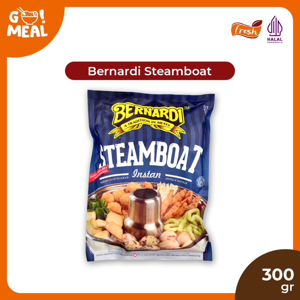 

STEAMBOAT / BERNARDI STEAMBOAT INSANT / BERNARDI / STEAMBOAT INSTANT 300G