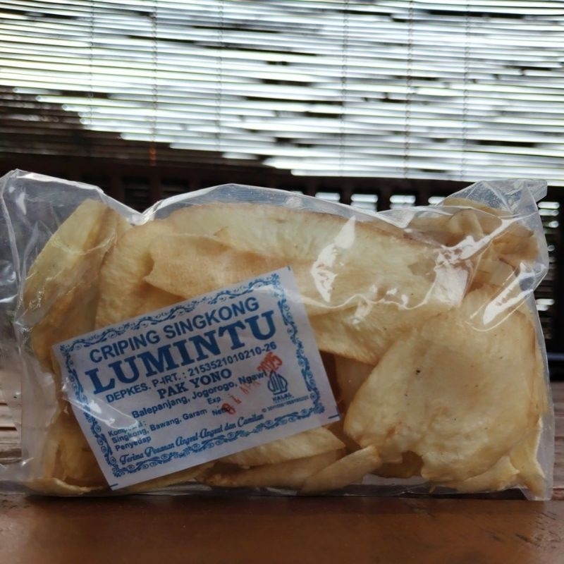 

Criping Singkong Lumintu 200 gr