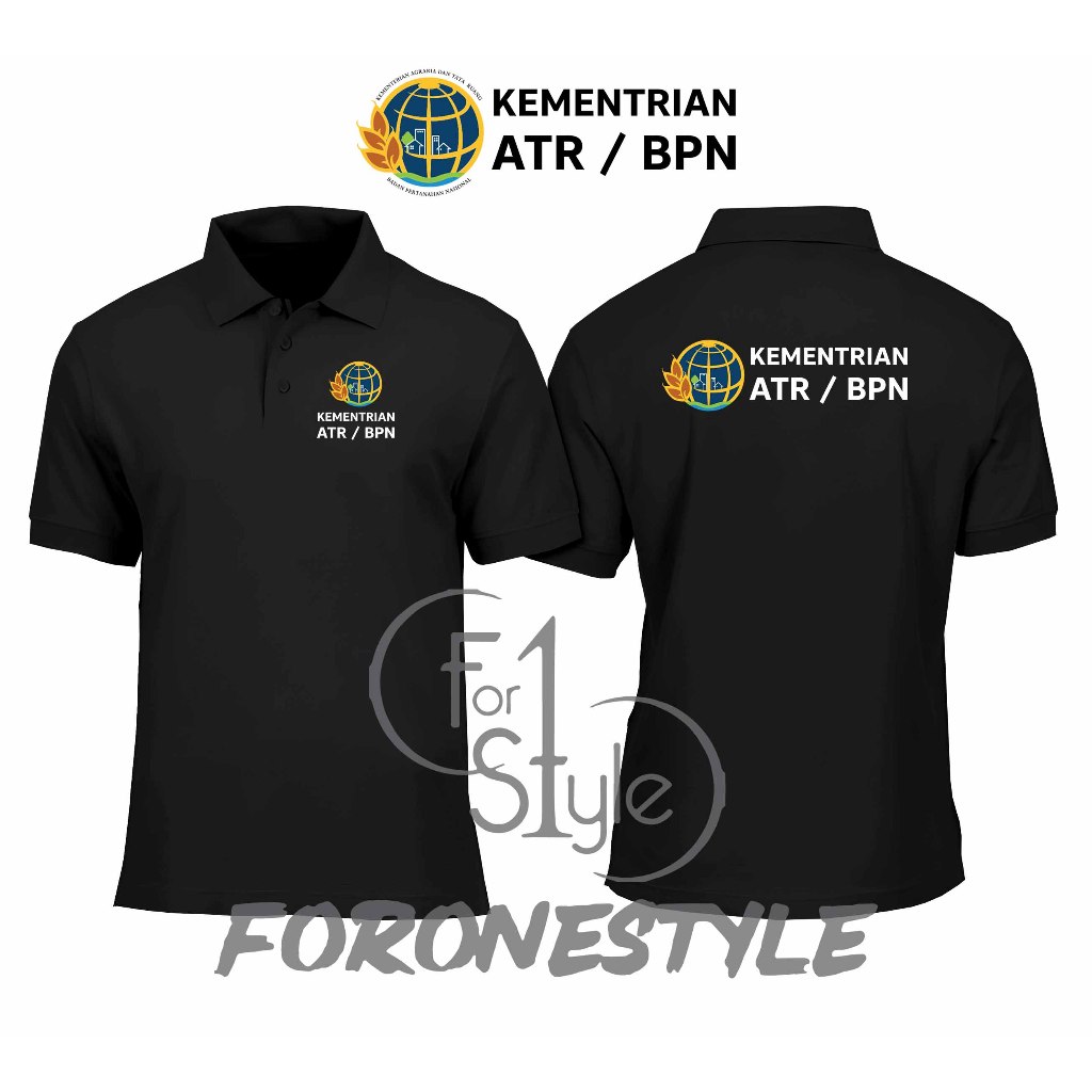 POLOSHIRT KEMENTRIAN ATR BPN - POLO KEMENTRIAN ATR BPN - POLO BERKERAH ATR BPN