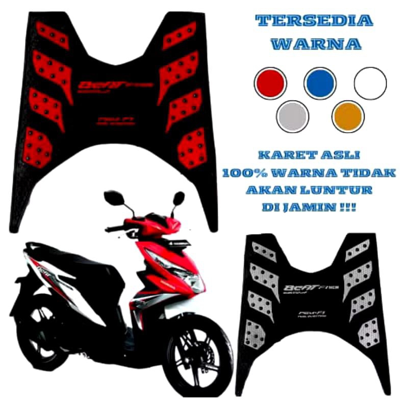 KARPET PIJAKAN KAKI  ORI BEAT ESP BEAT STREET 2017 / karpet beat 2017-2019