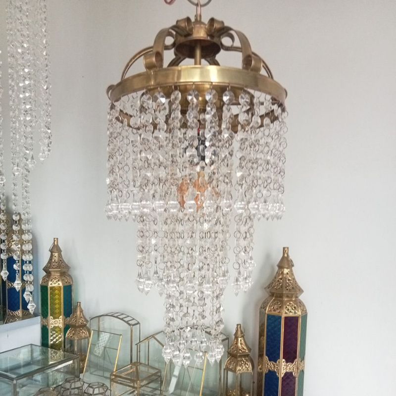 Lampu Gantung Kristal Model LK 008