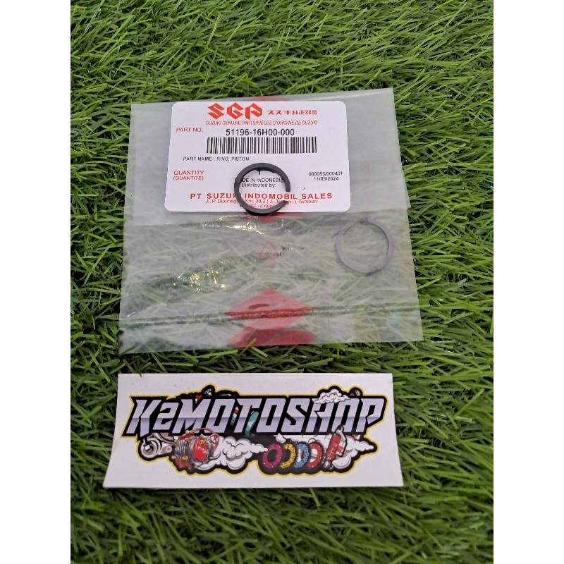 Ring Fiber Ring Piston Fork Suling As Shock Depan Satria Fu Injeksi Ori SGP