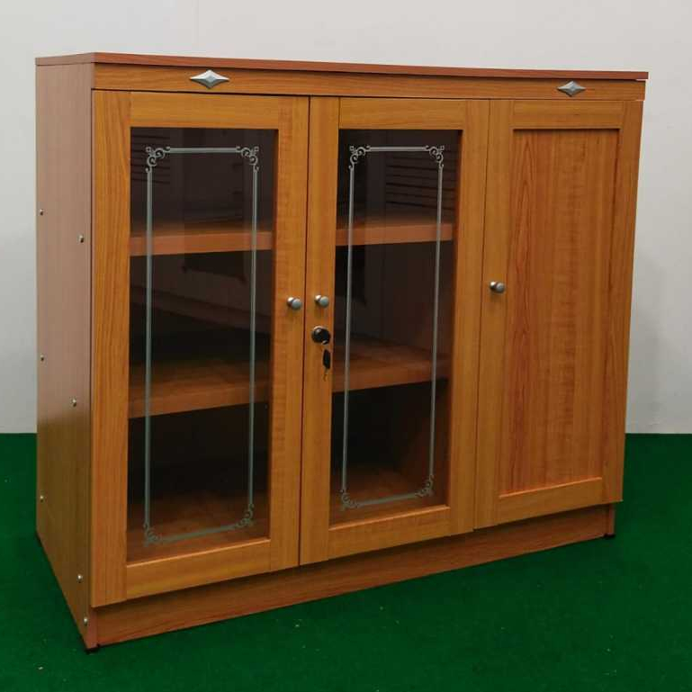 RAK KACA SERBAGUNA RAK TV MEJA TV RAK SEPATU RAK TAS LSG 8080N