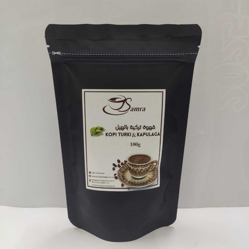 

SAMRA TURKISH GROUNDED COFFEE DAN CARDAMON 100G