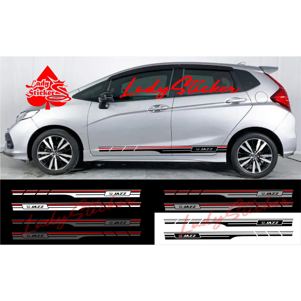 Sticker stiker mobil jazz cutting sticker mobil honda jazz