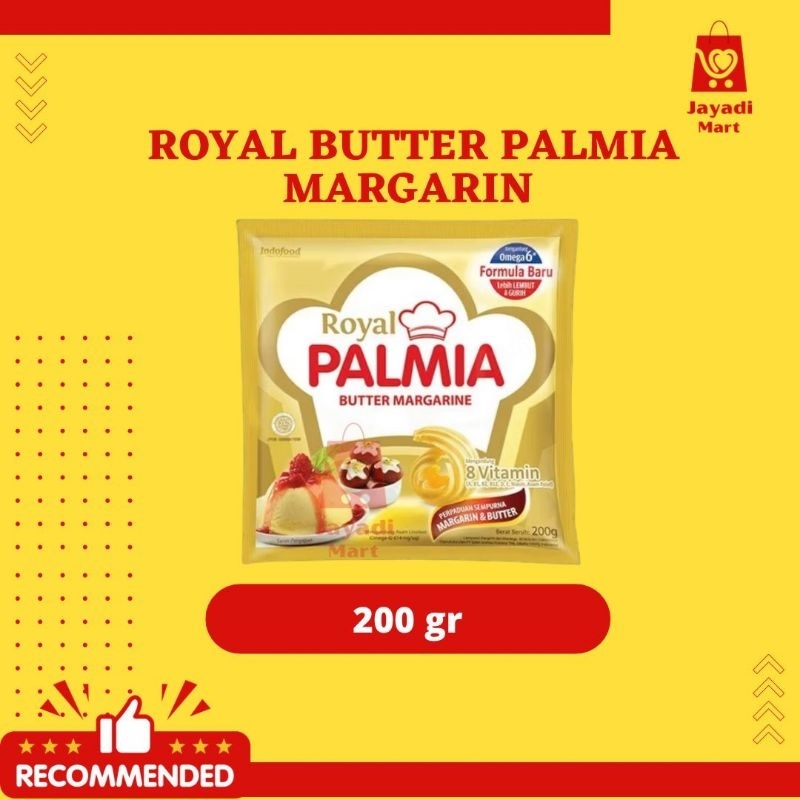 

ROYAL PALMIA BUTTER MARGARINE 200gr MENTEGA BAHAN KUE [BISA COD]