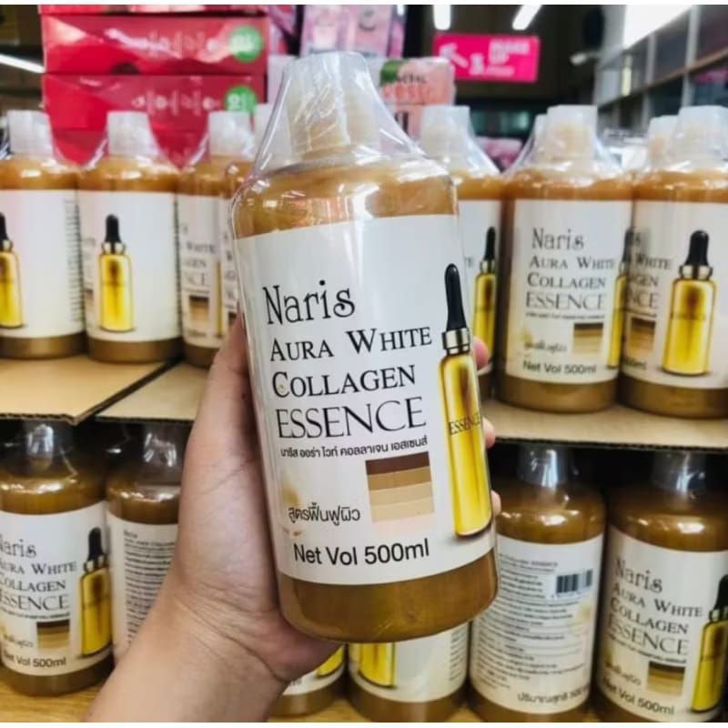 Naris aurora White Colagen essence ori Thailand 500 ML