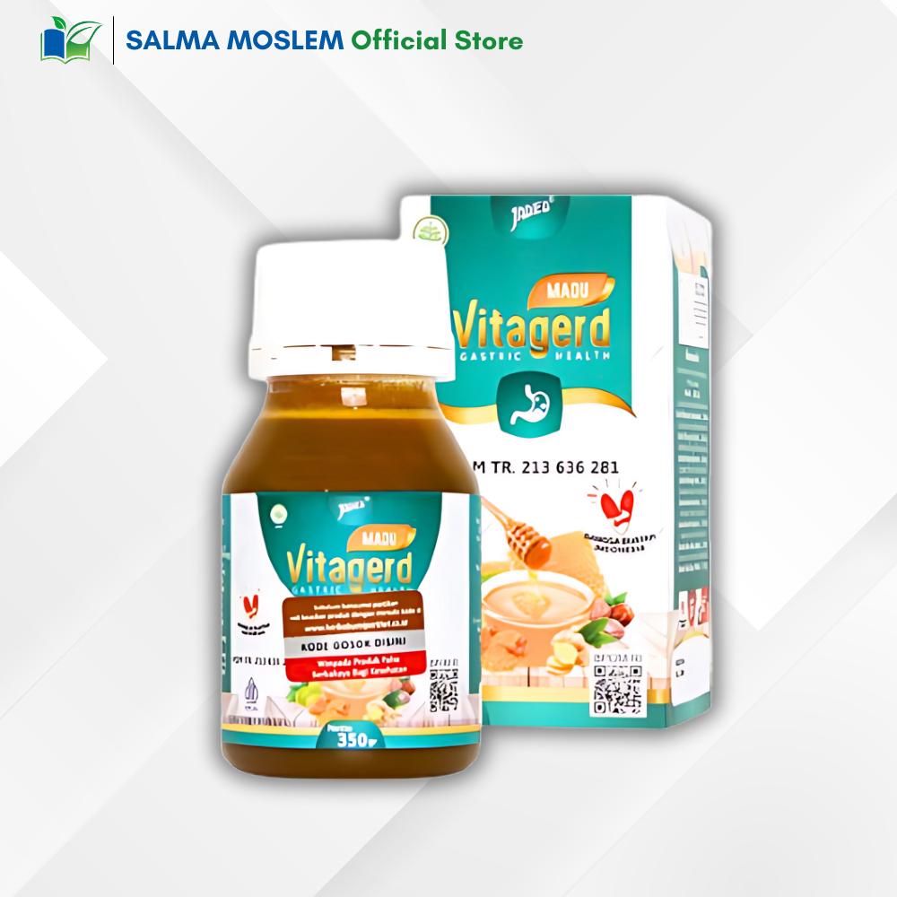 Madu Vitagerd | Herbal 100% Original Untuk Menjaga Kesehatan Pencernaan Asli Obat Lambung Asli Herba