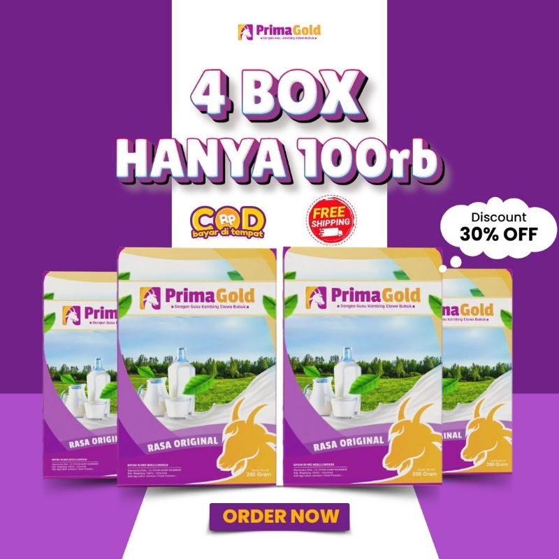 

SUSU PRIMAGOLD PAKET 4 BOX