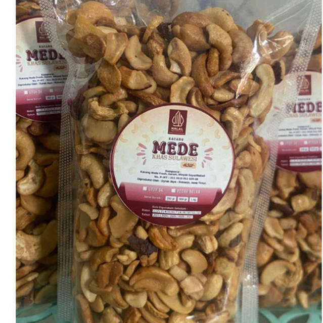 

Kacang Mente pecah Belah campur Fresh produksi baru