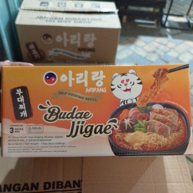 

Arirang Refill Self Cooking Box Isi 3 Budae Jjigae
