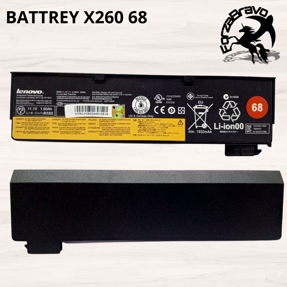 Baterai Original LAPTOP X260 X260S X270 X270S (68) - BERGARANSI