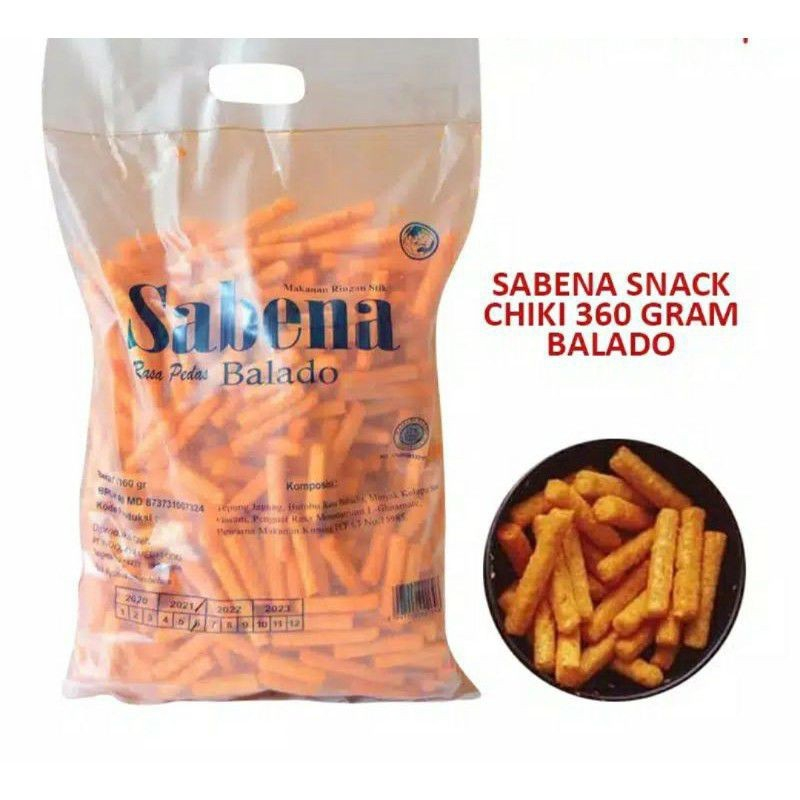 

Sabena Snack Stick Balado dan Keju 340gr