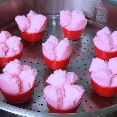 

Kue Mangkok Medan/Huat Kue Home Made - Isi 5 pcs - Tanpa Pengawet - Kue Sembahyang Pink